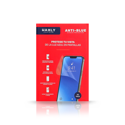Mica Hidrogel Anti Luz Azul HAXLY para Celular | Protección Visual y Confort