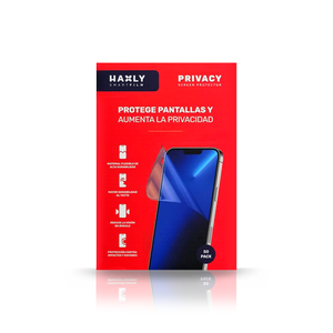 Mica Hidrogel Privacy HAXLY para Celular | Protección de Privacidad Total