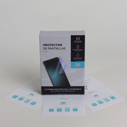 Mica Hidrogel CLEAR GENERAL UNIVERSAL Haxly  | Protección Transparente de Alta Definición