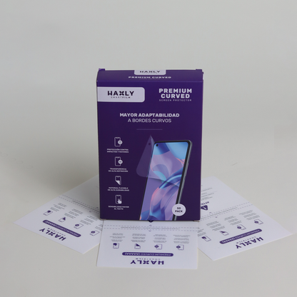 Mica Hidrogel CURVED Haxly | Protección Total para Pantallas Curvas y Bordes 3D