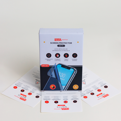 Mica Hidrogel Matte HAXLY para Celular | Protección Antirreflejante Premium