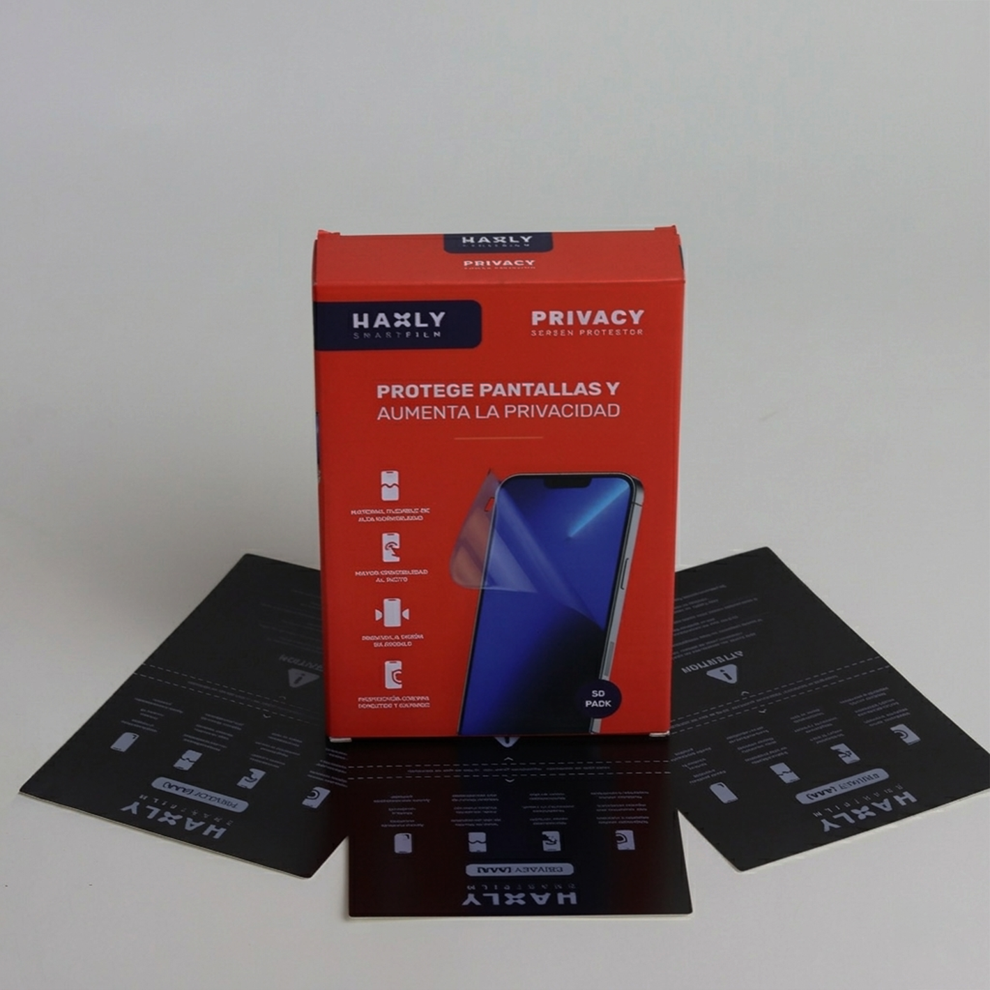 Mica Hidrogel Privacy HAXLY para Celular | Protección de Privacidad Total
