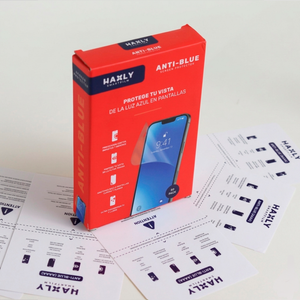 Mica Hidrogel Anti Luz Azul HAXLY para Celular | Protección Visual y Confort