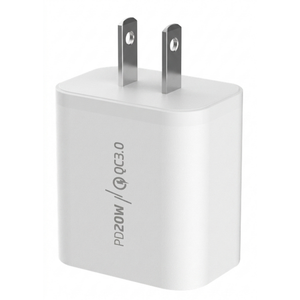 Cargador de Pared Foxbox ENERGY FLUX 20W | Carga Rápida y Diseño Compacto (Sin Cable)