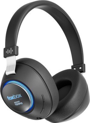 Audífonos Inalámbricos TEMPO Foxbox | Bluetooth 5.3, 30H de batería, RGB LED y Diadema Ajustable